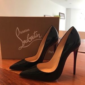 Christian Louboutin So Kate Patent Leather Pumps